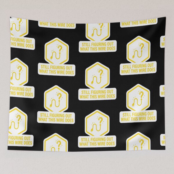 Item preview, Funny Electrician  – Still Figuring Out What designed and sold by Moka898.