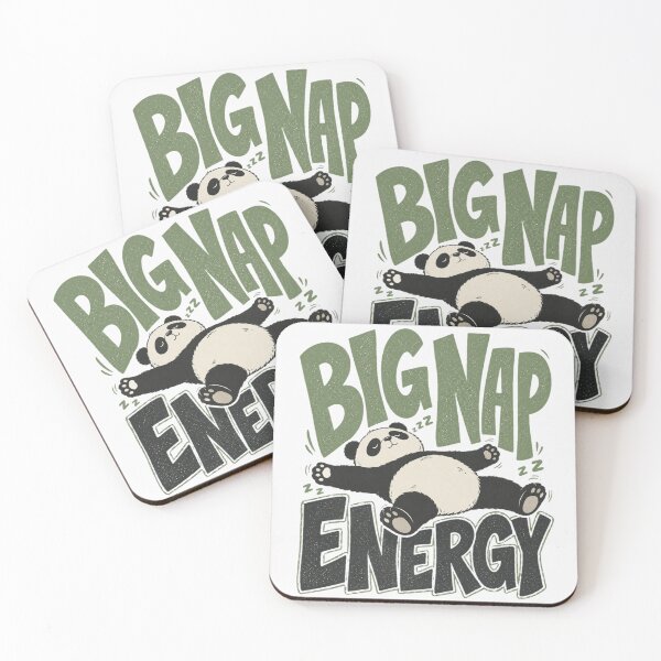 Item preview, Big Nap Energy Tee, Type-Sandwich Lounging Panda Graphic designed and sold by PhylonBoxx.