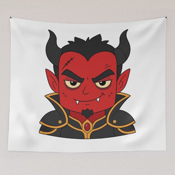 Item preview, Demon King Cartoon Halloween Character Illustration designed and sold by teeperfect.