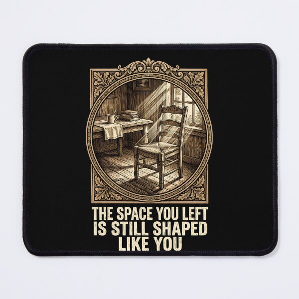 Item preview, The Space You Left Is Still Shaped Like You - Empty Chair Design designed and sold by KansydMerch.