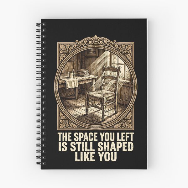 Item preview, The Space You Left Is Still Shaped Like You - Empty Chair Design designed and sold by KansydMerch.
