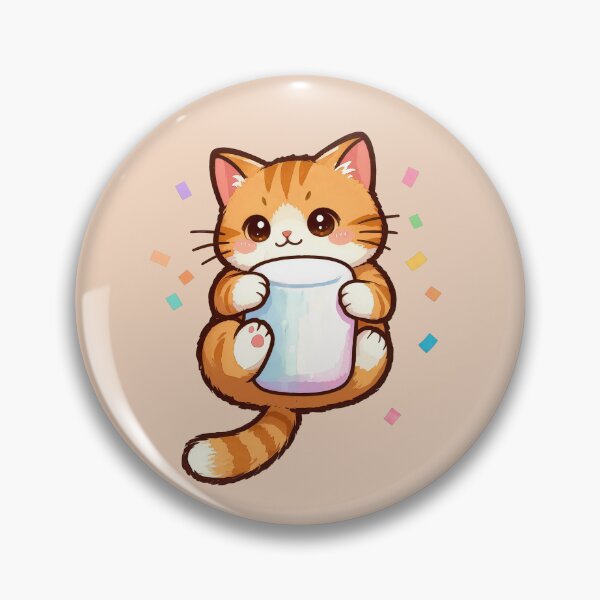 Item preview, Cute Orange Cat Hugging a Marshmallow | Kawaii Cozy Kitty T-Shirt designed and sold by Nuttajak.