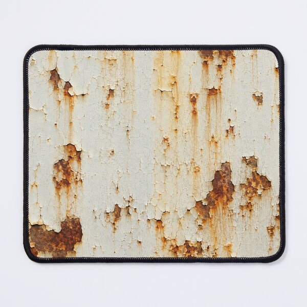 Item preview, Ivory White Peeling Enamel Rust Texture designed and sold by The Rust Lab.