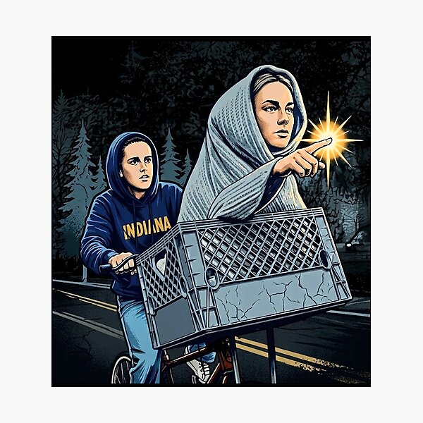 Item preview, Clark And Sophia, Indiana Movie 90s Vintage Parody designed and sold by ascribbler19.