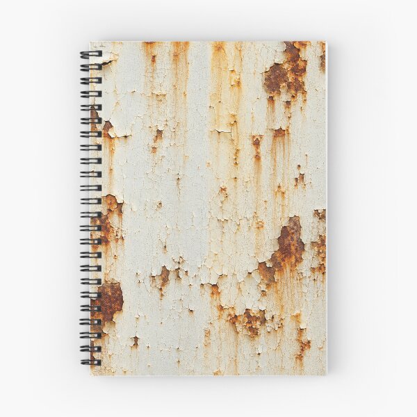 Item preview, Ivory White Peeling Enamel Rust Texture designed and sold by The Rust Lab.