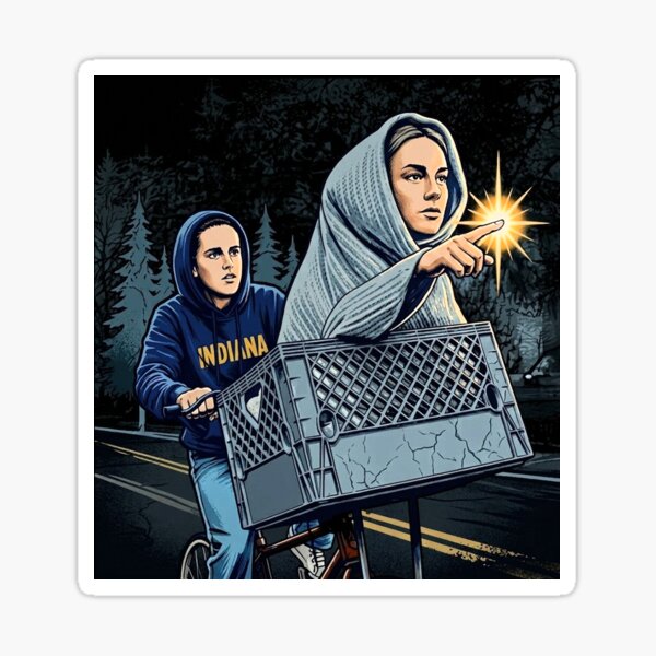Item preview, Clark And Sophia, Indiana Movie 90s Vintage Parody designed and sold by ascribbler19.
