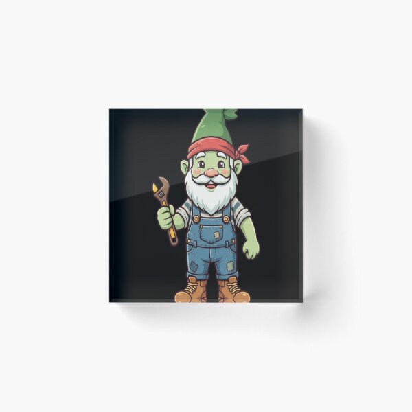 Item preview, A green, handyman dwarf designed and sold by Moka898.
