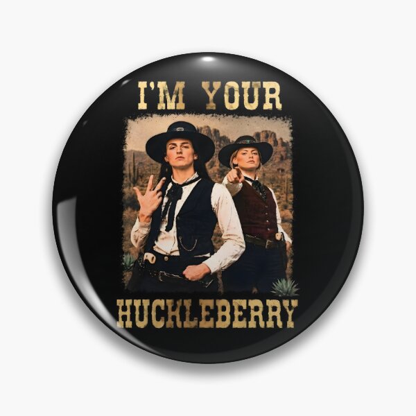 Item preview, Caitlin-Martin CC I'm Your Huckleberry Western Graphic designed and sold by ascribbler19.