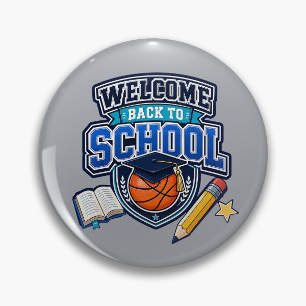 Item preview, Welcome Back to School Basketball designed and sold by Aimetoi.