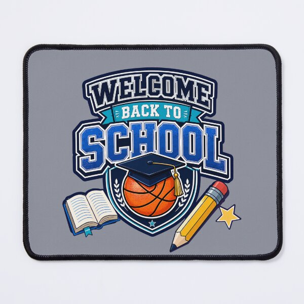Item preview, Welcome Back to School Basketball designed and sold by Aimetoi.