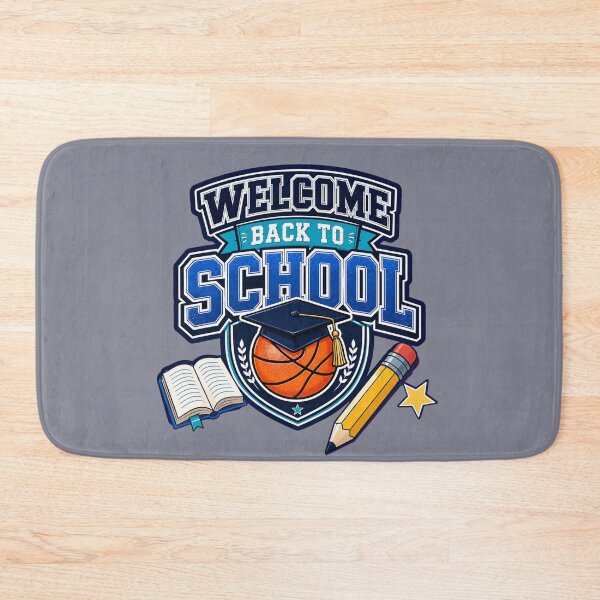 Item preview, Welcome Back to School Basketball designed and sold by Aimetoi.