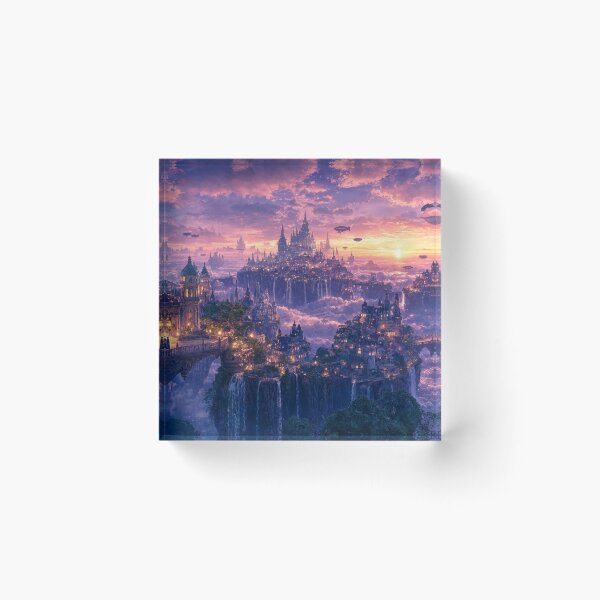 Item preview, Floating Sky City Fantasy designed and sold by Sajoire.