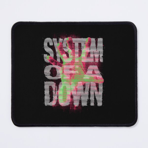 Item preview, System Of A Down Neon Hand Glitch designed and sold by AubreySmith2.