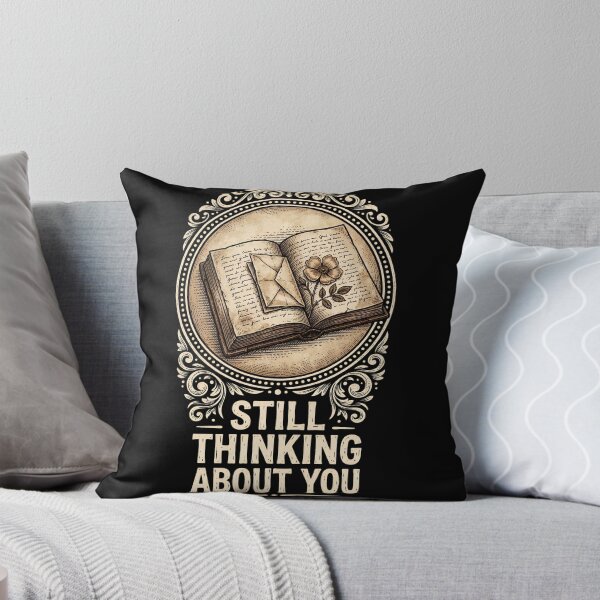 Item preview, Still Thinking About You - Pressed Note Engraved Book Design designed and sold by KansydMerch.