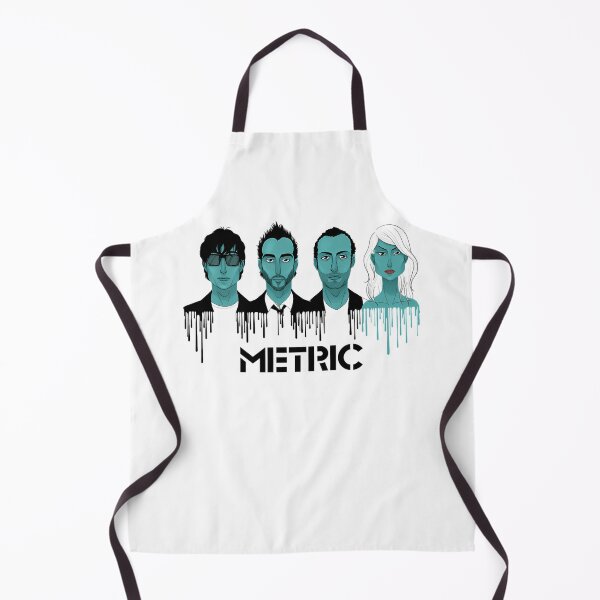 Item preview, Metric Indie Rock Band Artwork Teal designed and sold by ArvidKirlin.
