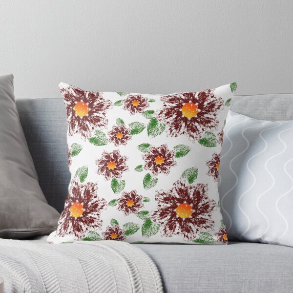 Item preview, red flower pattern designed and sold by Maricruz88hdez.