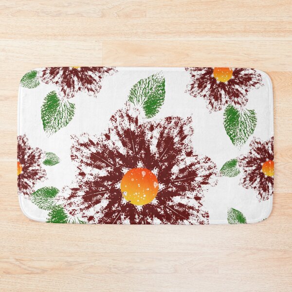 Item preview, red flower pattern designed and sold by Maricruz88hdez.