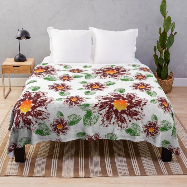 Item preview, red flower pattern designed and sold by Maricruz88hdez.