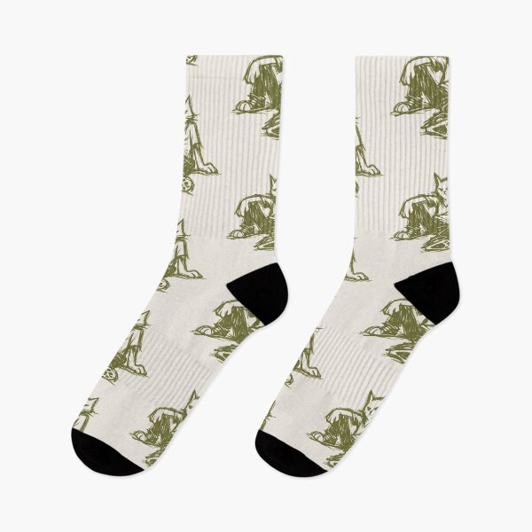Artikelvorschau, Abstrakte, entspannte Katzenskizze – Minimalistisches Khaki-Tusche-Linienkunst-Ästhetik-Streetwear-Design entworfen und verkauft von JonelCrafts.