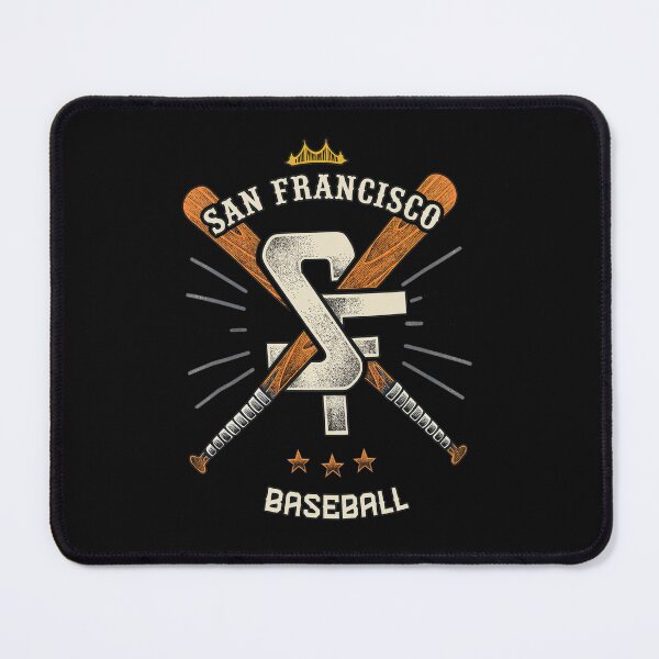 Item preview, Vintage San Francisco Baseball SF Bats Logo designed and sold by ChemiCrocheting.