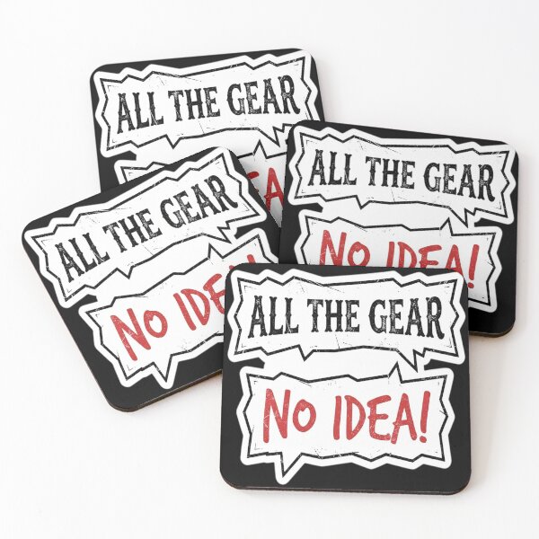 Item preview, All The Gear No Idea! designed and sold by Moka898.