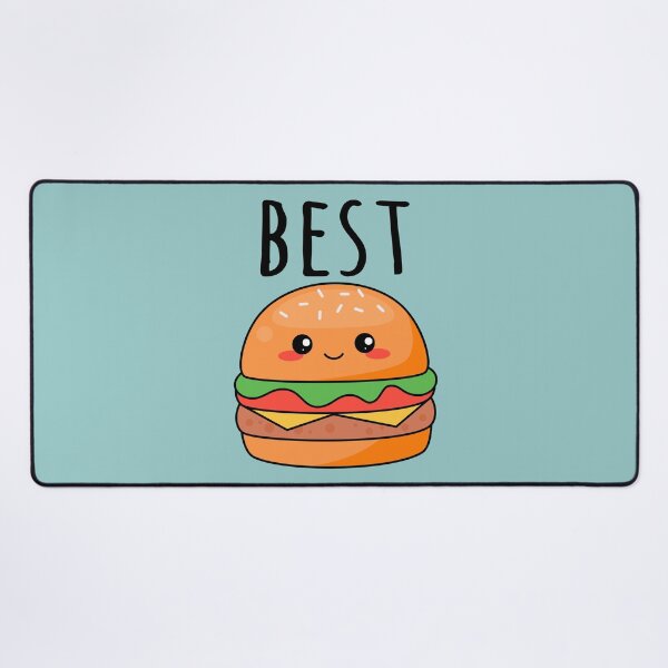 Item preview, Cute Kawaii Happy Hamburger Cartoon Food Graphic T-Shirt designed and sold by hejrawli.