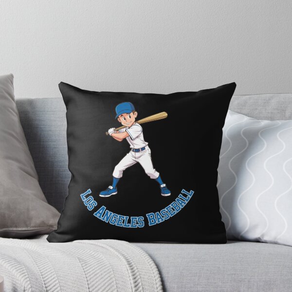 Item preview, Los Angeles Baseball Anime Batter Art designed and sold by ChemiCrocheting.