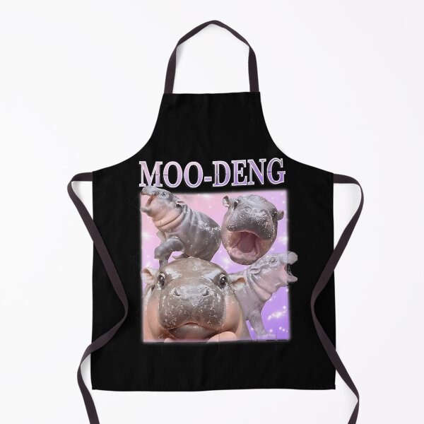 Item preview, Moo Deng Famous Baby Pygmy Hippo Collage Poster designed and sold by AubreySmith2.