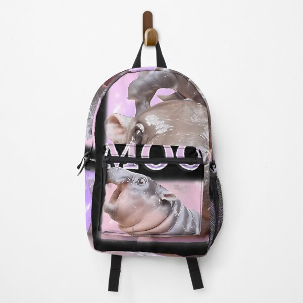 Item preview, Moo Deng Famous Baby Pygmy Hippo Collage Poster designed and sold by AubreySmith2.