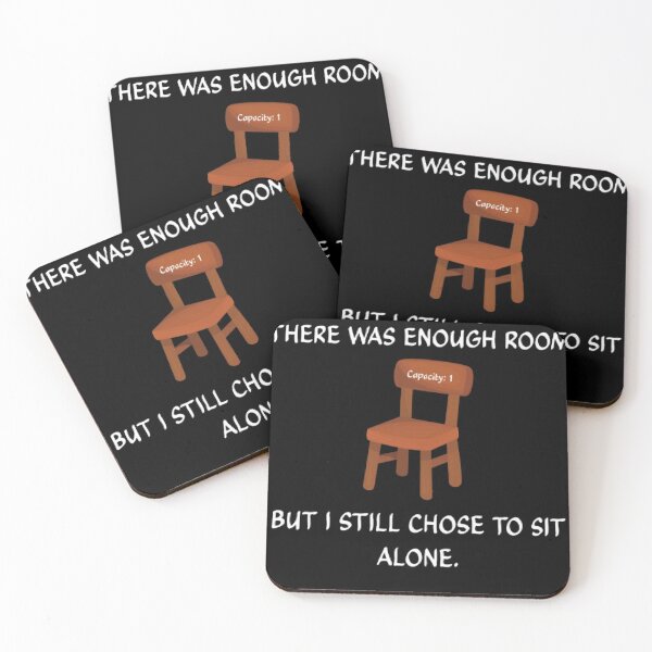 Item preview, There Was Enough Room But I Chose To Sit Alone Funny Introvert Parody designed and sold by Mircea786.
