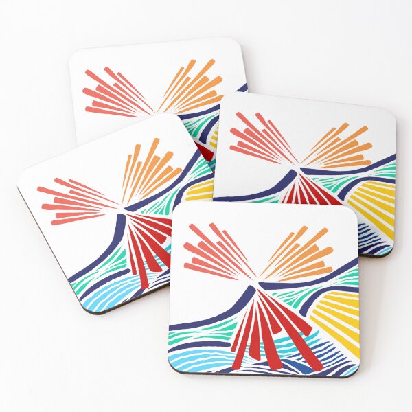 Item preview, Abstract Sunrise Over Ocean Waves designed and sold by SaraPixels.