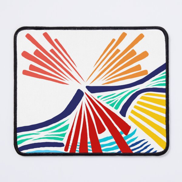 Item preview, Abstract Sunrise Over Ocean Waves designed and sold by SaraPixels.
