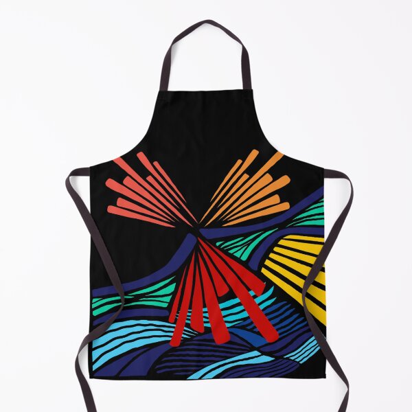 Item preview, Abstract Sunrise Over Ocean Waves designed and sold by SaraPixels.
