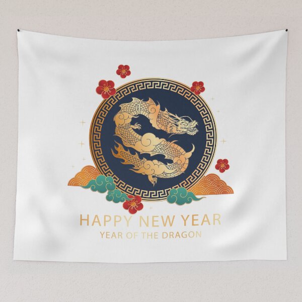 Item preview, Chinese New Year Celebration - Majestic Dragon Artwork designed and sold by OpsDesing.