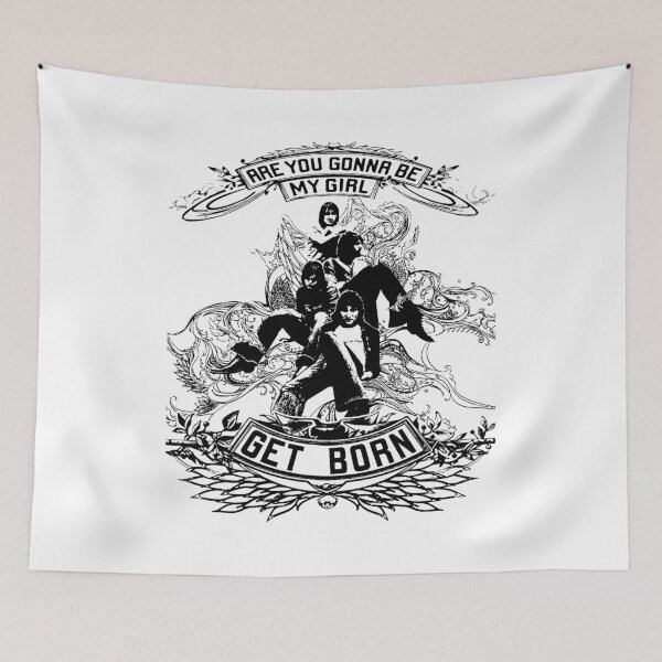 Item preview, Line Art Style Hard Rock Band designed and sold by WestcoastGhostt.