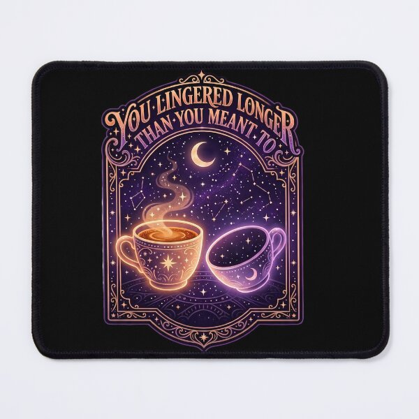 Item preview, You Lingered Longer Than You Meant To - Celestial Coffee Cup Design designed and sold by KansydMerch.