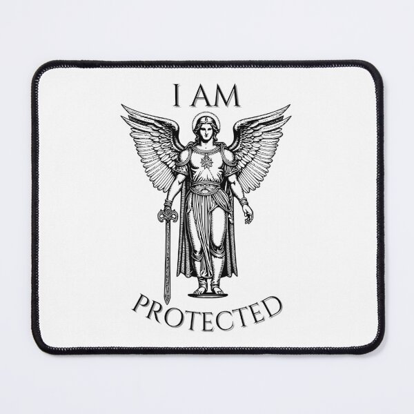 Item preview, I Am Protected Archangel Michael designed and sold by MiaBellaGirl.