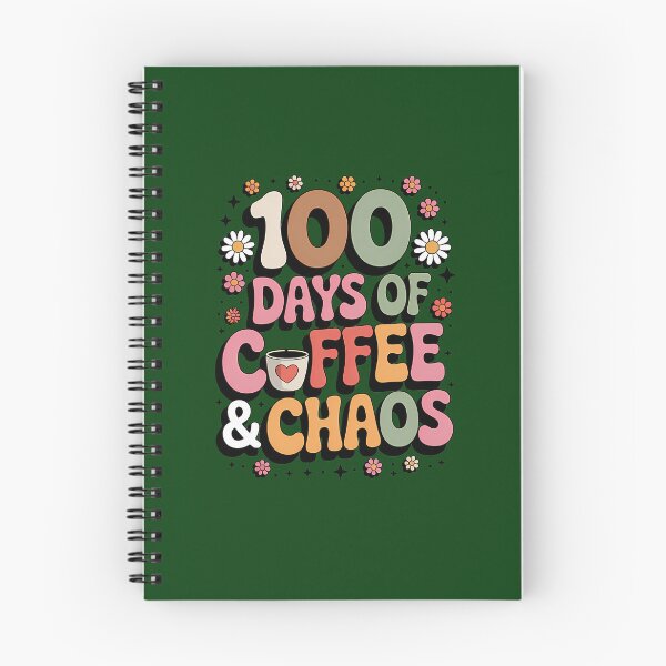 Item preview, W100 Days Of Coffee  Chaos 100Th Day Of School 817 designed and sold by LikhaByMae.