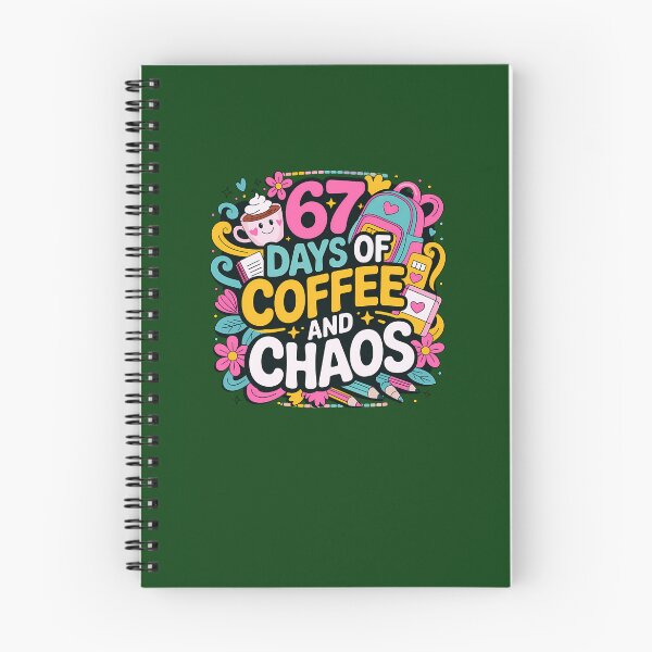 Item preview, 67 Days Of Coffee And Chaos 122 designed and sold by LikhaByMae.