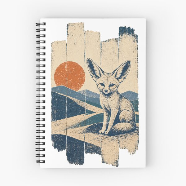 Item preview, Fennec Fox in the Sand Dunes Wild Animal Animal Portrait designed and sold by VisualArtsOasis.