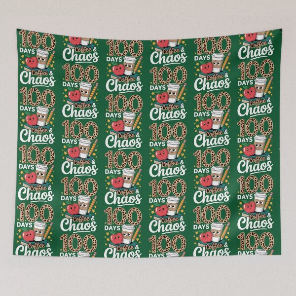 Item preview, Copy 100 Day Coffee  Chaos 100Th Day Of School Teacher 32 designed and sold by LikhaByMae.