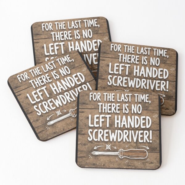 Item preview, Left handed screwdriver-Sarcastic quote design designed and sold by Moka898.