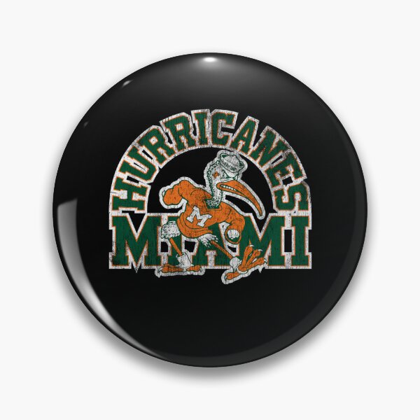 Item preview, Miami Hurricanes Mascot Distressed Sports designed and sold by VerdaStark.
