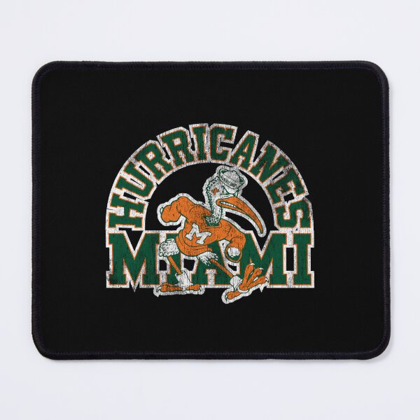 Item preview, Miami Hurricanes Mascot Distressed Sports designed and sold by VerdaStark.