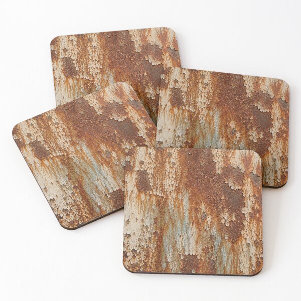Item preview, Photorealistic Ivory Rust and Turquoise Metal Texture designed and sold by The Rust Lab.