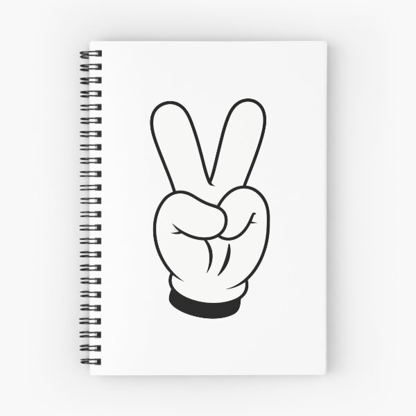 Item preview, Peace Sign Victory Hand Gesture - Minimalist Design Iconic V Gesture designed and sold by charlypicazo.