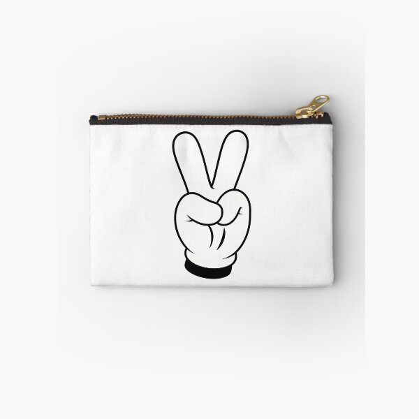 Item preview, Peace Sign Victory Hand Gesture - Minimalist Design Iconic V Gesture designed and sold by charlypicazo.