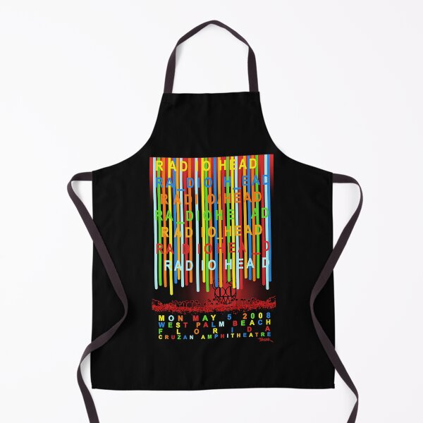 Item preview, Radiohead West Palm Beach 2008 Tour Rainbow Drip Poster designed and sold by JustinaWiza1.