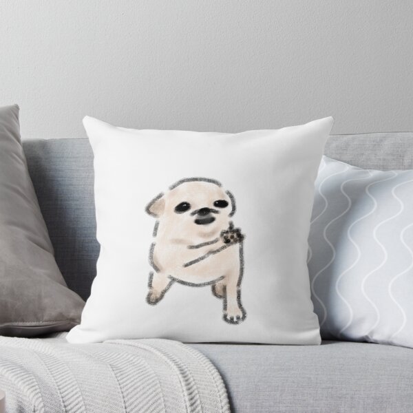 Item preview, Cute Waving Dog Paw Saying Hello Art designed and sold by raun.draw.