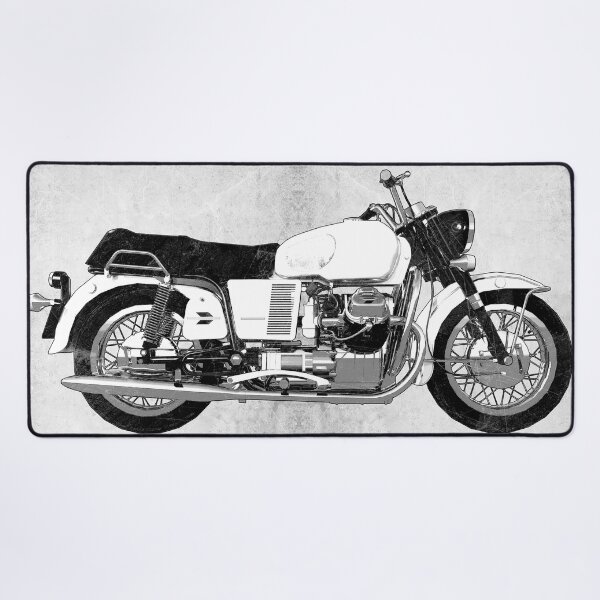 Item preview, Classic Vintage Motorcycle Cafe Racer Side Profile designed and sold by Ghoul Enterprises.